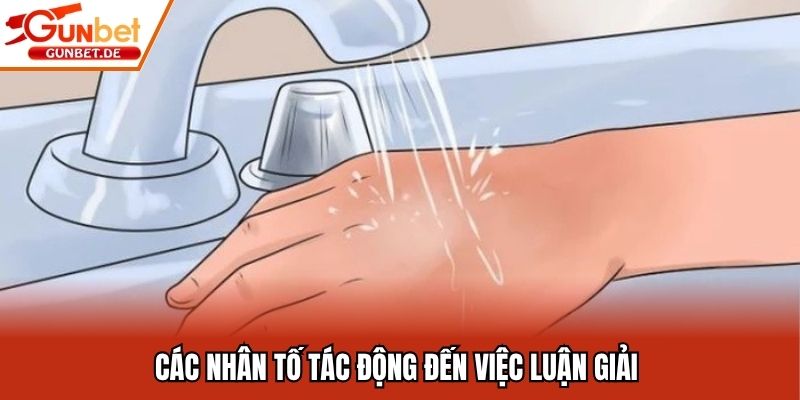 Các nhân tố tác động đến việc luận giải